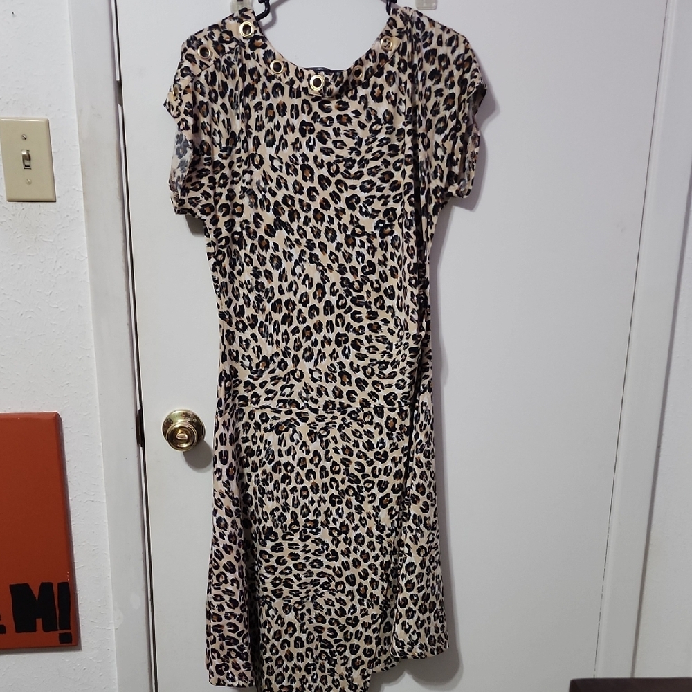 Leopard Print Dress